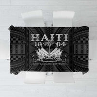 Haiti 1804 Tablecloth Polynesian Silver Neg Maron LT05 Silver - Polynesian Pride