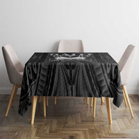 Haiti 1804 Tablecloth Polynesian Silver Neg Maron LT05 - Polynesian Pride