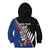 Custom New Zealand Auckland Cricket Kid Hoodie With Maori Pattern