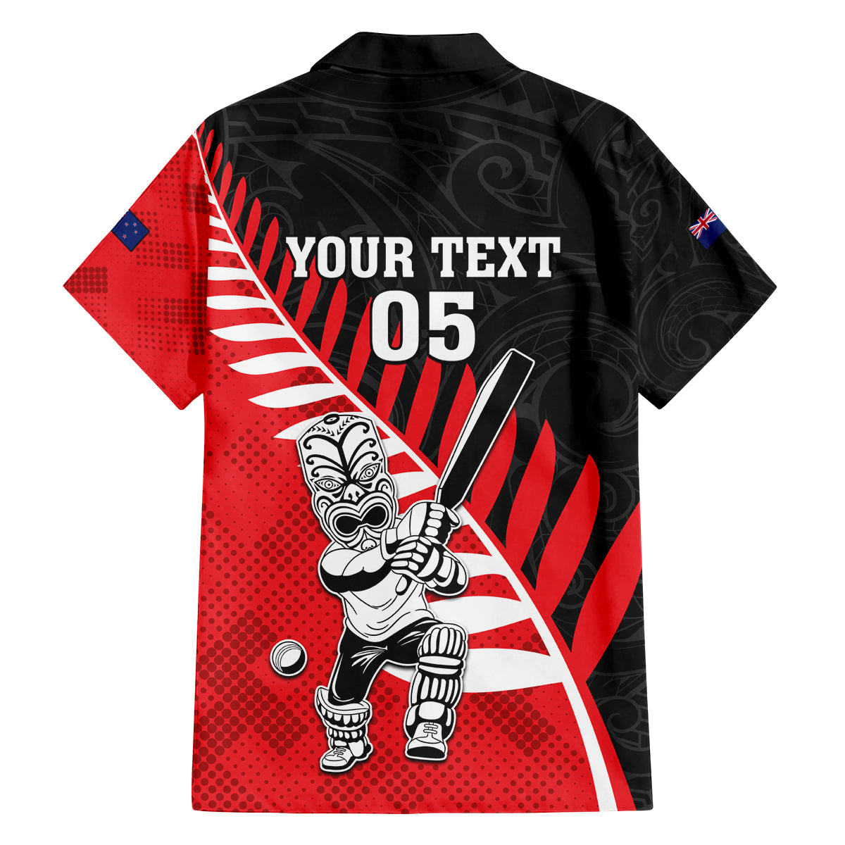 Custom New Zealand Canterbury Cricket Family Matching Puletasi and Hawaiian Shirt With Maori Pattern LT05 - Polynesian Pride