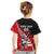 Custom New Zealand Canterbury Cricket Kid T Shirt With Maori Pattern