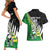 Custom New Zealand Central Districts Cricket Couples Matching Short Sleeve Bodycon Dress and Hawaiian Shirt With Maori Pattern