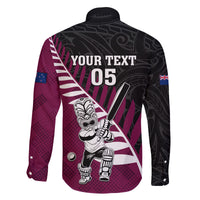 Custom New Zealand Northern Districts Cricket Family Matching Puletasi and Hawaiian Shirt With Maori Pattern LT05 - Polynesian Pride