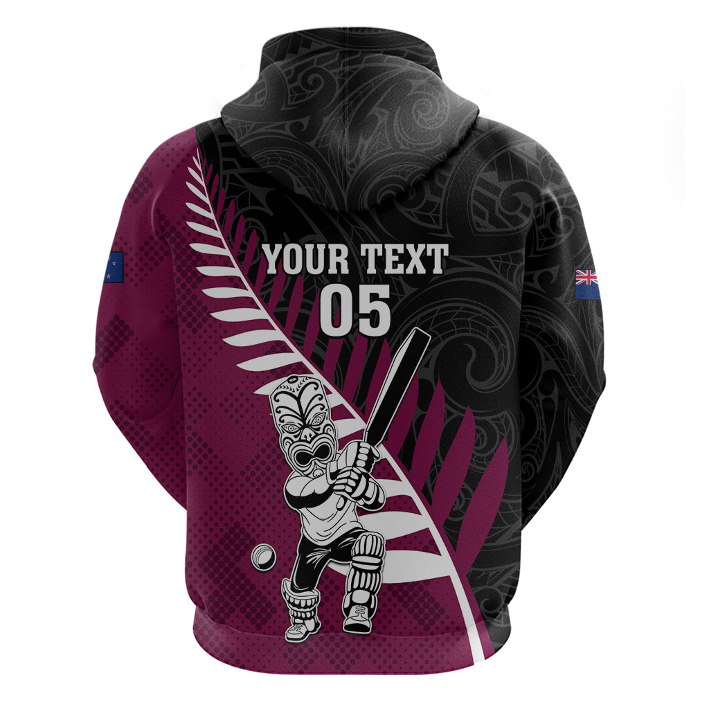 Custom New Zealand Northern Districts Cricket Hoodie With Maori Pattern