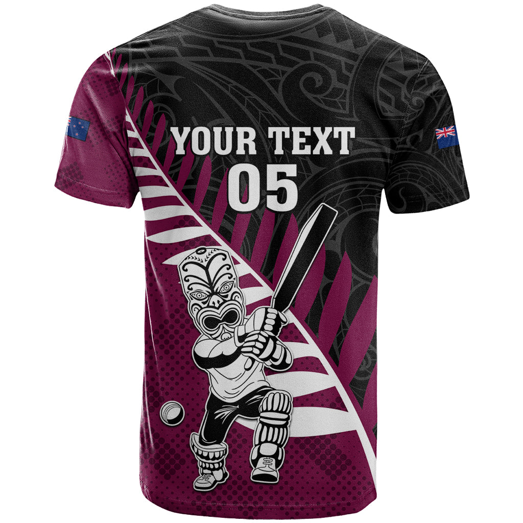 Custom New Zealand Northern Districts Cricket T Shirt With Maori Pattern LT05 - Polynesian Pride