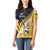 Custom New Zealand Wellington Cricket Women Polo Shirt With Maori Pattern