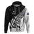 Custom New Zealand Cricket Hoodie With Maori Pattern