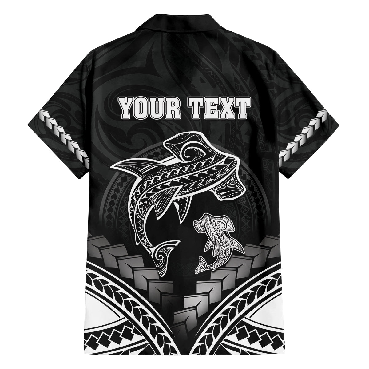 Personalised Happy Father's Day Family Matching Puletasi and Hawaiian Shirt I Love You Dad Polynesian Style