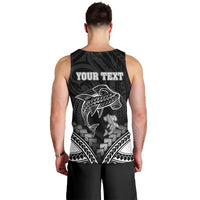 Personalised Happy Father's Day Men Tank Top I Love You Dad Polynesian Style LT05 - Polynesian Pride