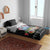 Guam Chamorro Bedding Set Tribal Latte Stone With Dolphins Black