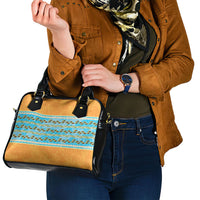 Hawaii Humuhumu Fish Maile Pikake Lei Shoulder Handbag Tribal Tapa Orange Version