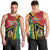 Happy Vanuatu Constitution Day Men Tank Top Flag Style With Sand Drawing Pattern