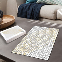 Tonga White Sunday Puzzle Lotu Tamaiti Tongan Kupesi Pattern LT05 - Polynesian Pride