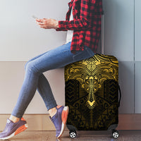 Polynesia Luggage Cover With Christian Cross LT05 - Polynesian Pride