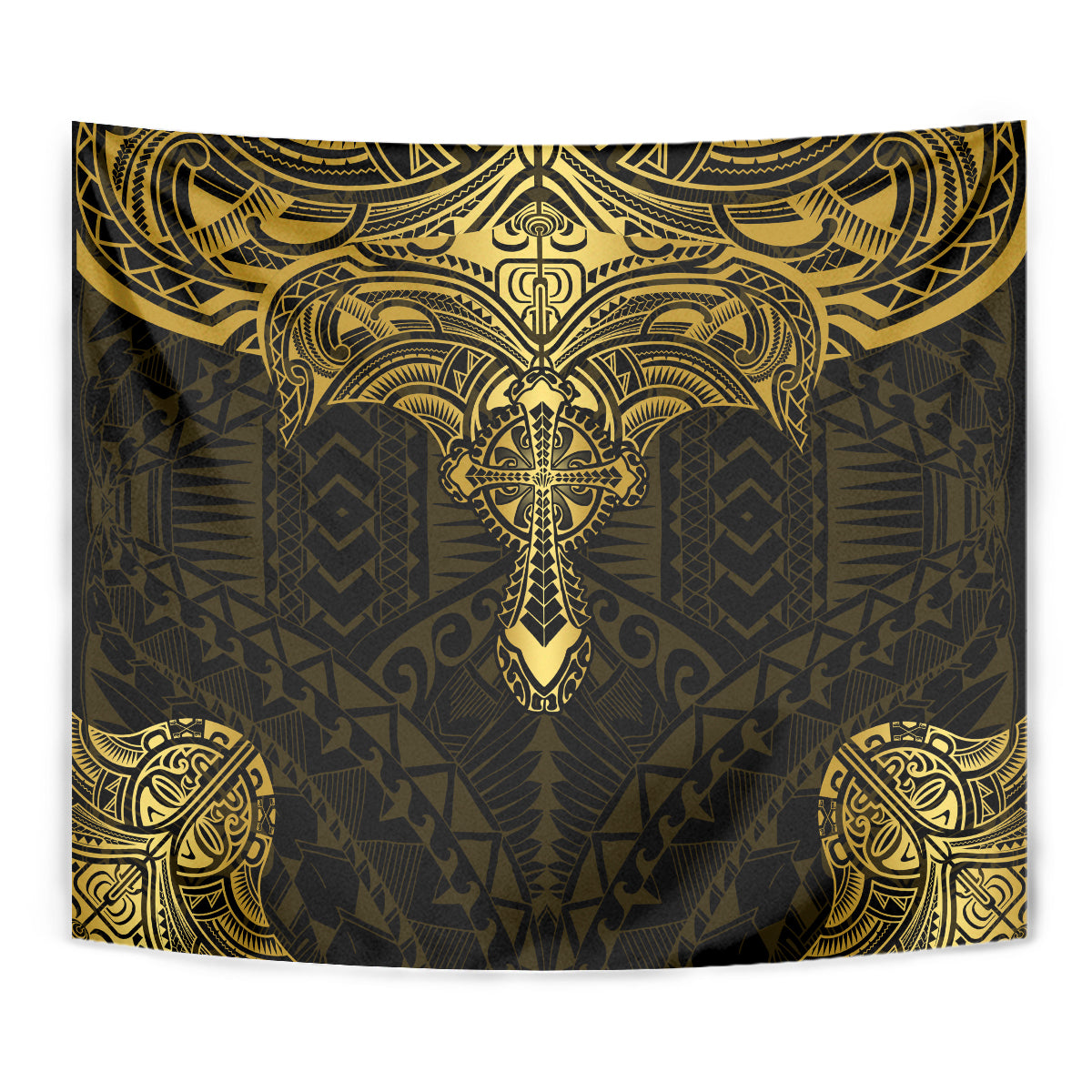 Polynesia Tapestry With Christian Cross LT05 - Polynesian Pride