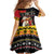 Papua New Guinea Christmas Family Matching Long Sleeve Bodycon Dress and Hawaiian Shirt Bird Of Paradise Hamamas Krismas