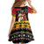 Papua New Guinea Christmas Family Matching Off Shoulder Maxi Dress and Hawaiian Shirt Bird Of Paradise Hamamas Krismas