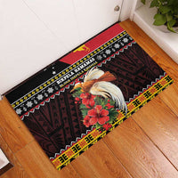 Papua New Guinea Christmas Rubber Doormat Bird Of Paradise Hamamas Krismas