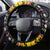 Papua New Guinea Christmas Steering Wheel Cover Bird Of Paradise Hamamas Krismas