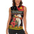 Papua New Guinea Christmas Women Sleeveless Polo Shirt Bird Of Paradise Hamamas Krismas