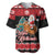 New Zealand Christmas Baseball Jersey Funny Santa Riding Kiwi Meri Kirihimete