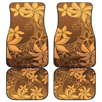 Tiare Tahiti Car Mats Brown Polynesia Motifs LT05 - Polynesian Pride