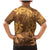 Tiare Tahiti Family Matching Mermaid Dress and Hawaiian Shirt Brown Polynesia Motifs - Polynesian Pride