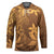 Tiare Tahiti Hockey Jersey Brown Polynesia Motifs - Polynesian Pride