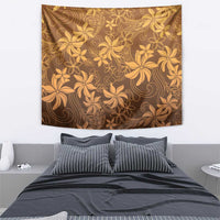 Tiare Tahiti Tapestry Brown Polynesia Motifs LT05 - Polynesian Pride
