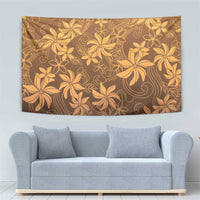 Tiare Tahiti Tapestry Brown Polynesia Motifs LT05 - Polynesian Pride