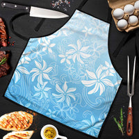 Tiare Tahiti Apron Blue Polynesia Motifs - Polynesian Pride