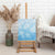 Tiare Tahiti Canvas Wall Art Blue Polynesia Motifs - Polynesian Pride