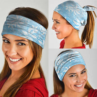 Tiare Tahiti Neck Gaiter Blue Polynesia Motifs LT05 - Polynesian Pride