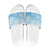 Tiare Tahiti Slide Sandals Blue Polynesia Motifs - Polynesian Pride