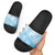 Tiare Tahiti Slide Sandals Blue Polynesia Motifs - Polynesian Pride
