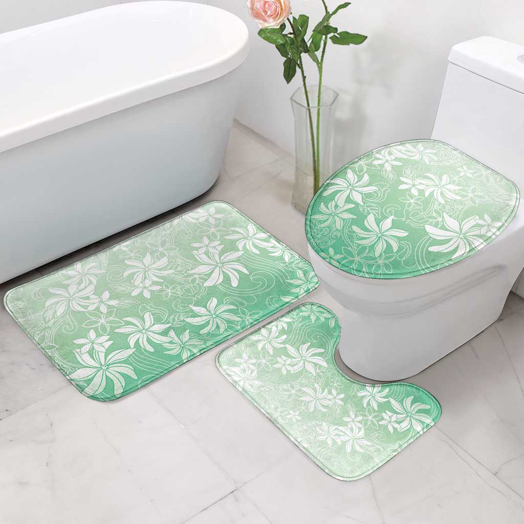 Tiare Tahiti Bathroom Set Matcha Polynesia Motifs - Polynesian Pride