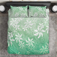 Tiare Tahiti Bedding Set Matcha Polynesia Motifs LT05 Green - Polynesian Pride