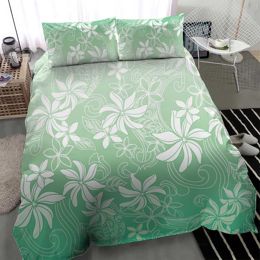 Tiare Tahiti Bedding Set Matcha Polynesia Motifs LT05 - Polynesian Pride