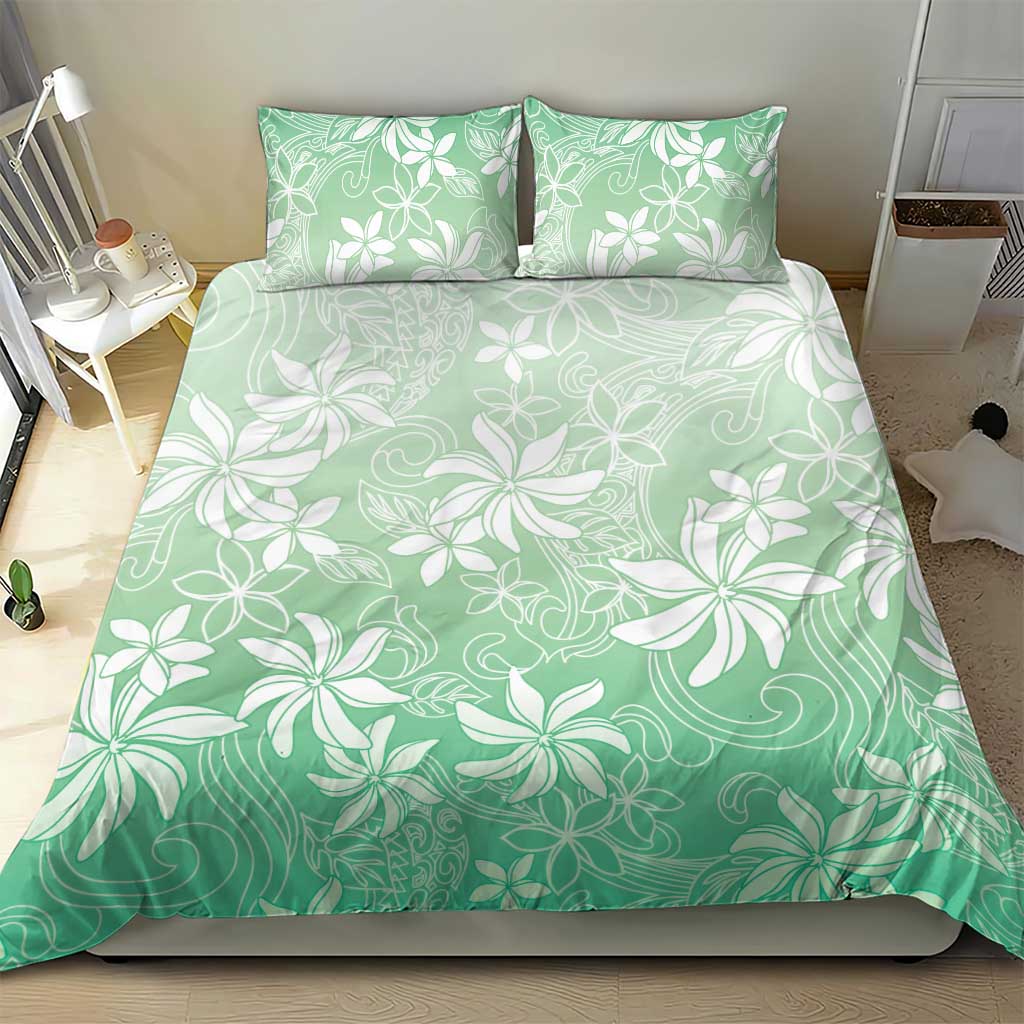 Tiare Tahiti Bedding Set Matcha Polynesia Motifs LT05 - Polynesian Pride