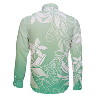 Tiare Tahiti Family Matching Mermaid Dress and Hawaiian Shirt Matcha Polynesia Motifs - Polynesian Pride