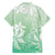 Tiare Tahiti Family Matching Puletasi and Hawaiian Shirt Matcha Polynesia Motifs - Polynesian Pride