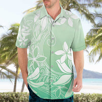 Tiare Tahiti Hawaiian Shirt Matcha Polynesia Motifs - Polynesian Pride