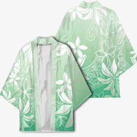 Tiare Tahiti Kimono Matcha Polynesia Motifs - Polynesian Pride