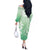 Tiare Tahiti Off The Shoulder Long Sleeve Dress Matcha Polynesia Motifs - Polynesian Pride