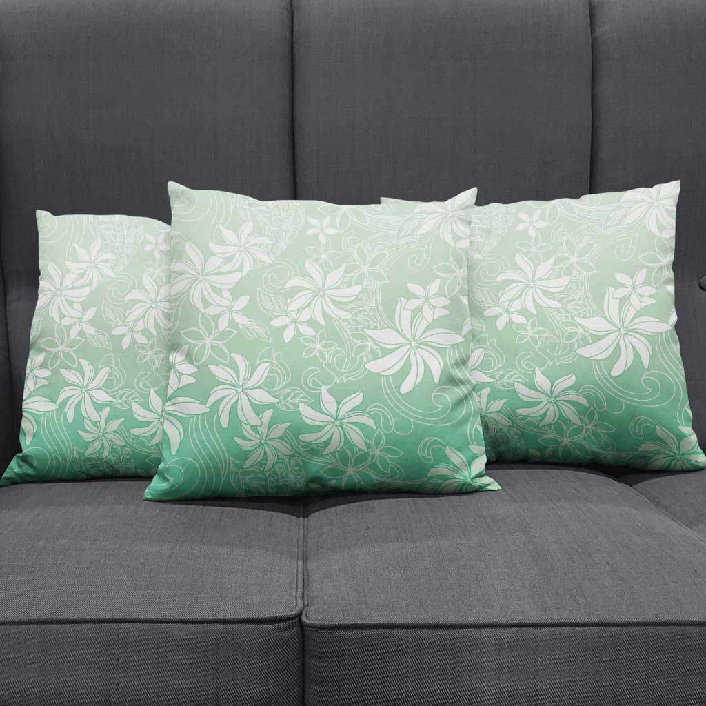 Tiare Tahiti Pillow Cover Matcha Polynesia Motifs LT05 - Polynesian Pride