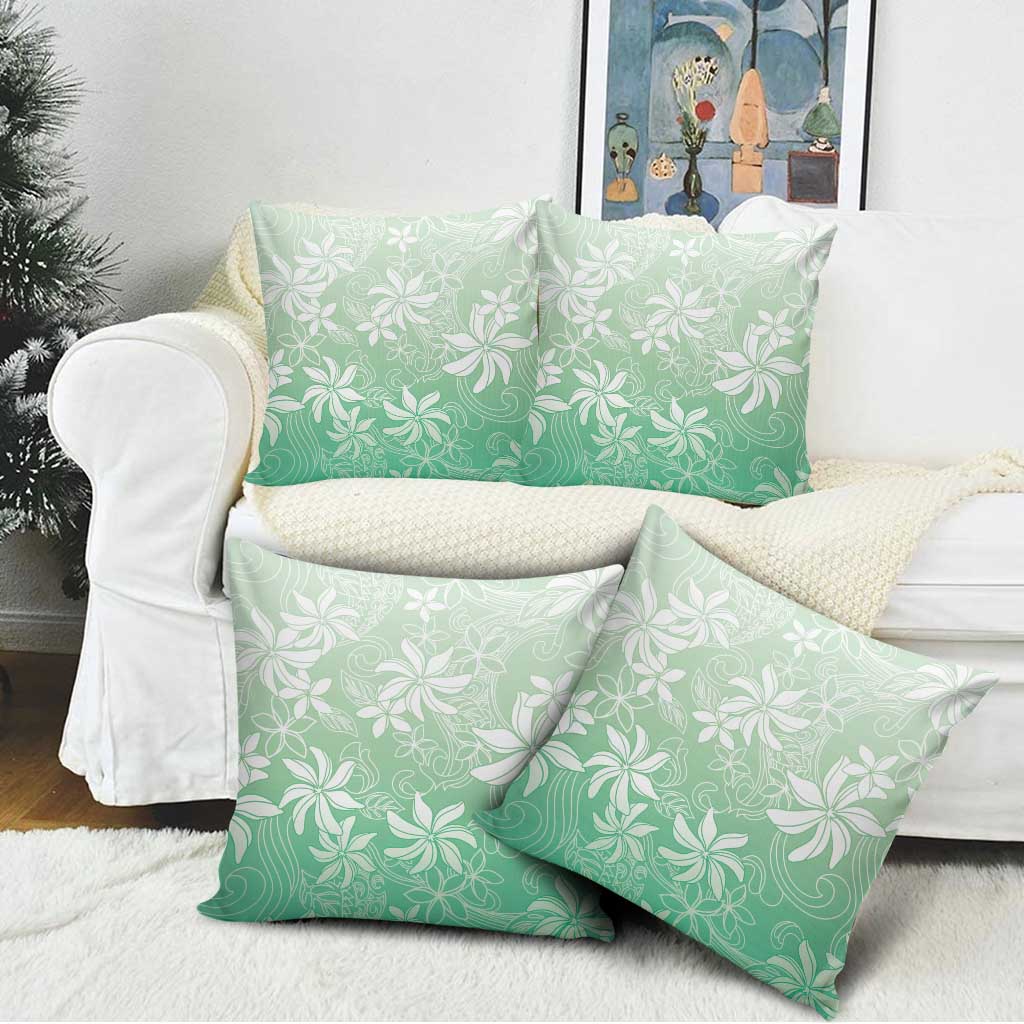 Tiare Tahiti Pillow Cover Matcha Polynesia Motifs LT05 - Polynesian Pride