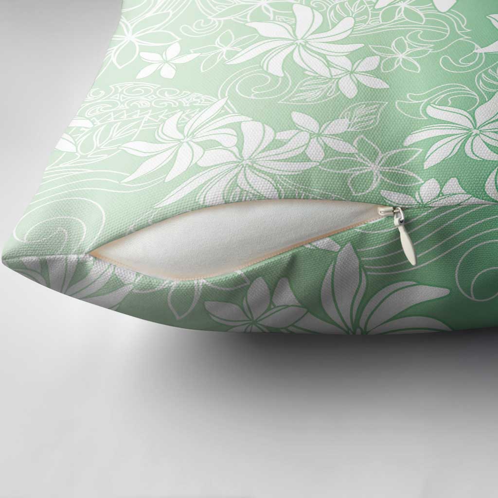 Tiare Tahiti Pillow Cover Matcha Polynesia Motifs LT05 - Polynesian Pride