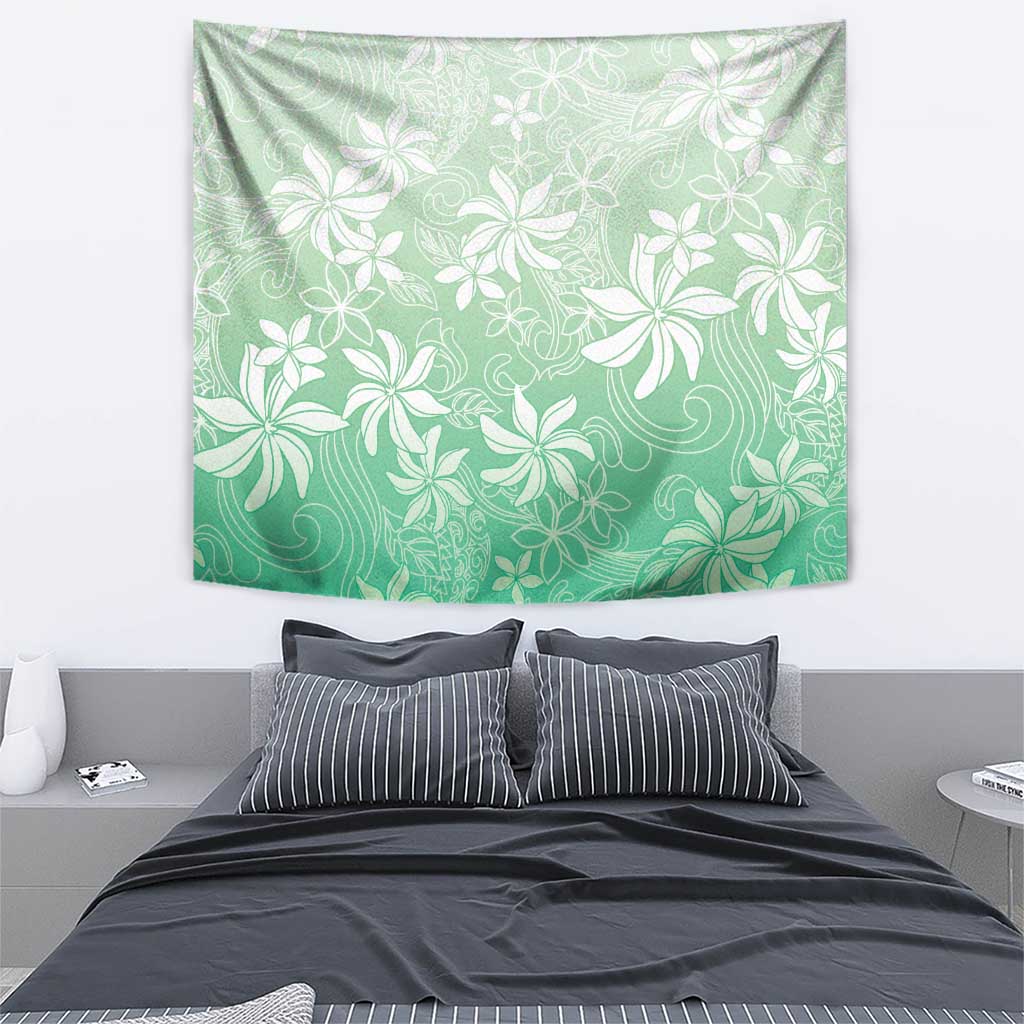 Tiare Tahiti Tapestry Matcha Polynesia Motifs LT05 - Polynesian Pride