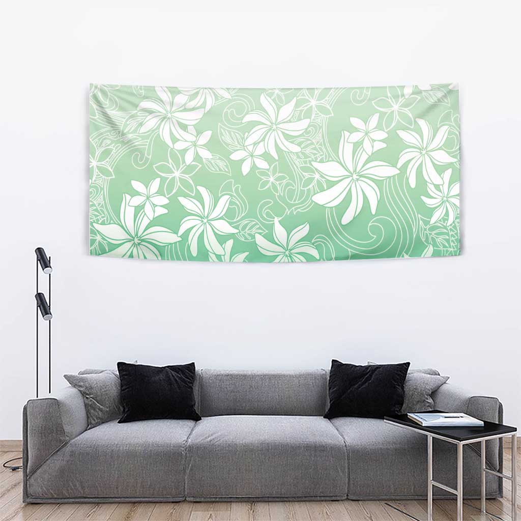 Tiare Tahiti Tapestry Matcha Polynesia Motifs LT05 - Polynesian Pride