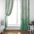 Tiare Tahiti Window Curtain Matcha Polynesia Motifs - Polynesian Pride